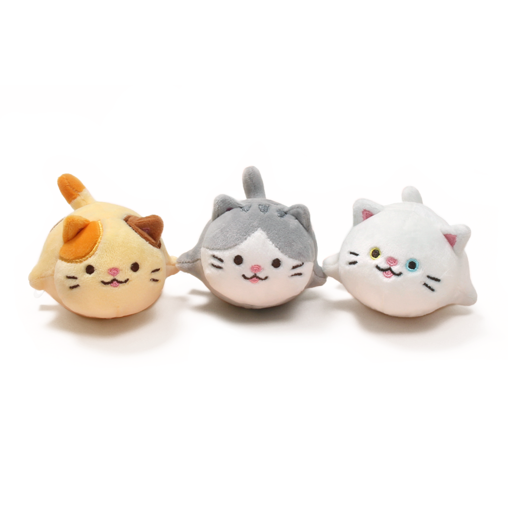 Mochi Town: Cat Trio Stress Relief Ball (Set of 3) – DUAL WIELD STUDIO