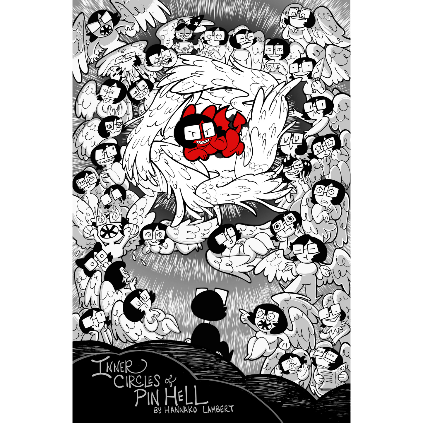 Cover of Inner Circles of Pin Hell by Hannako Lambert