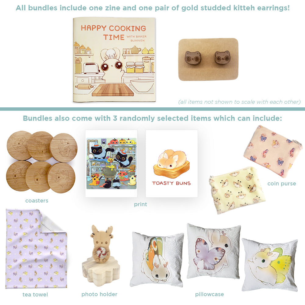 Heather Sketcheroos: Baker Bunneh Surprise Baggie