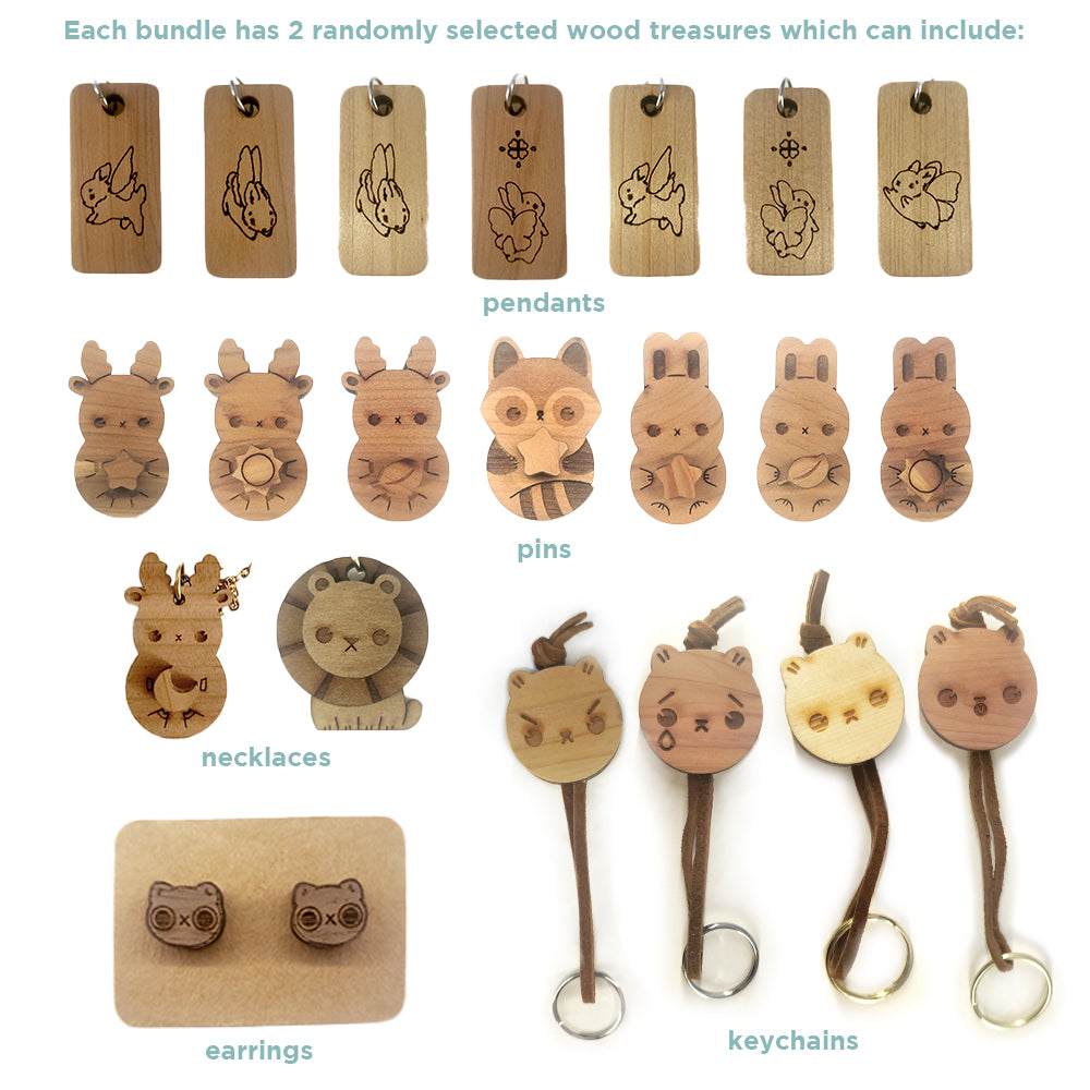 Heather Sketcheroos: Wooden Woodland Bundle