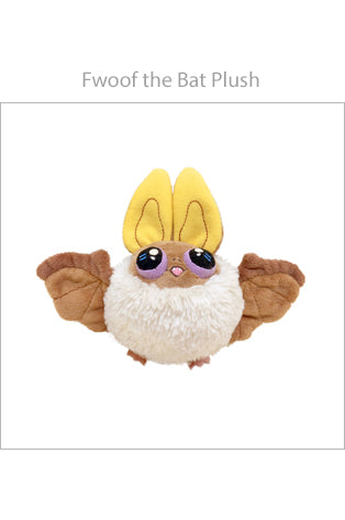 Heather Sketcheroos: Fwoof the Bat Plush