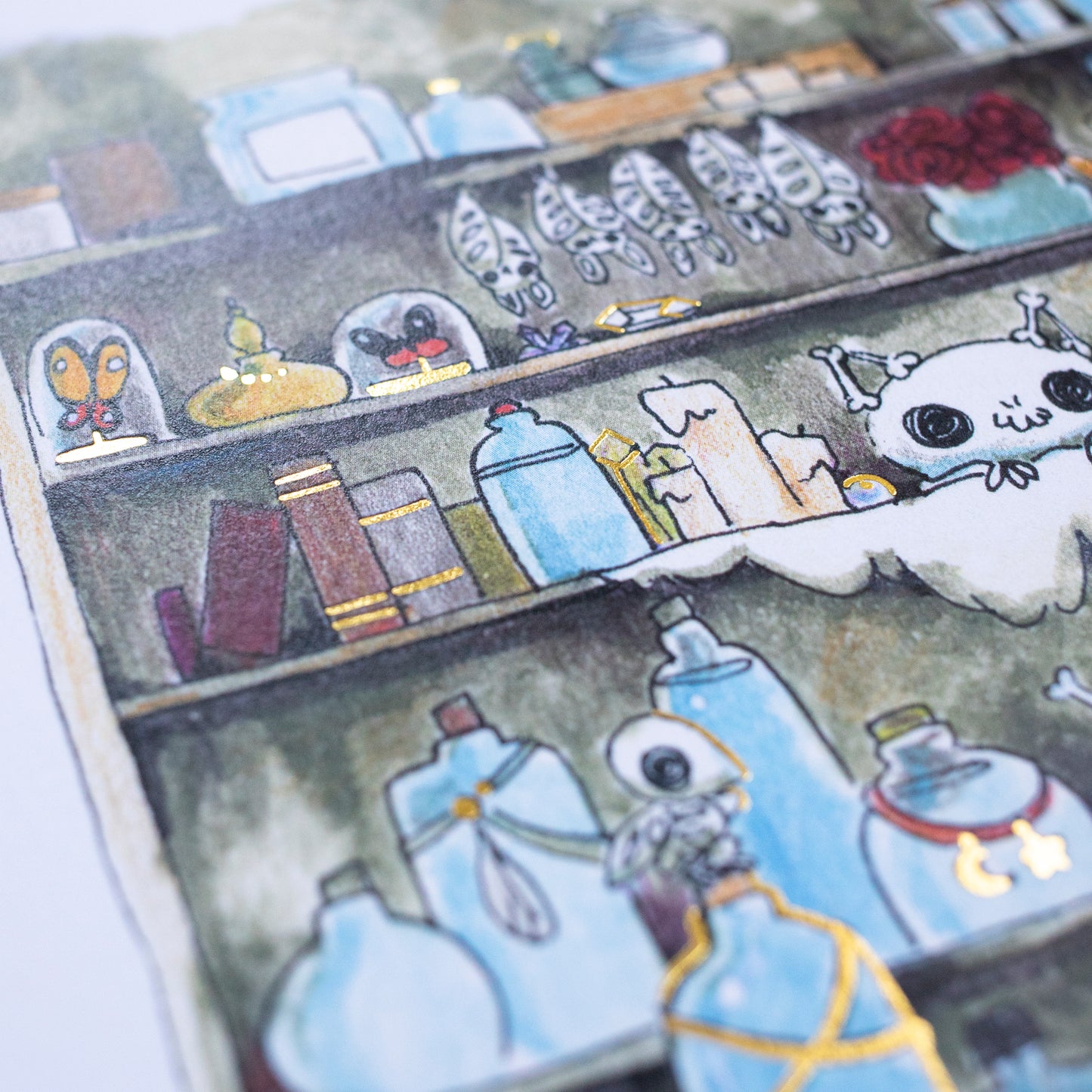 Stanley the Reaper: Stanley's Apothecary of Tears Print