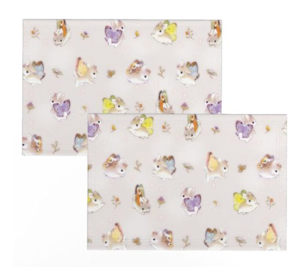 Heather Sketcheroos: Woodsy Jackalopes Placemat