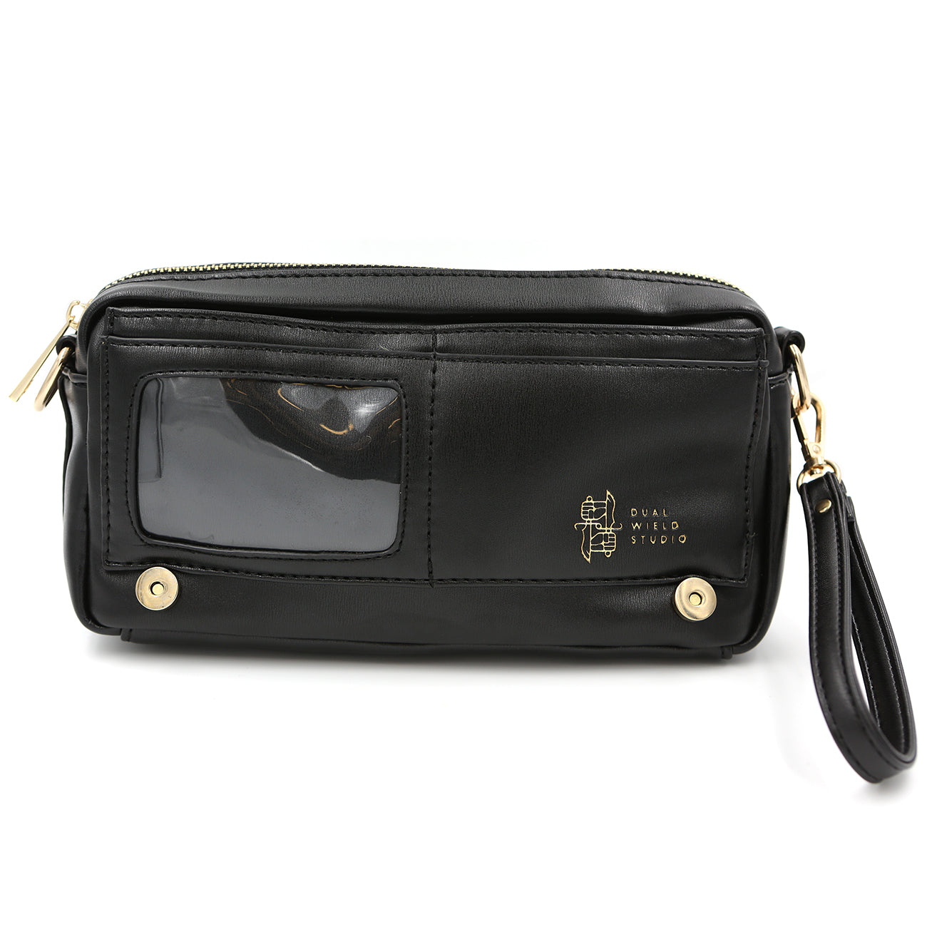 Coffin ita bag with flap open