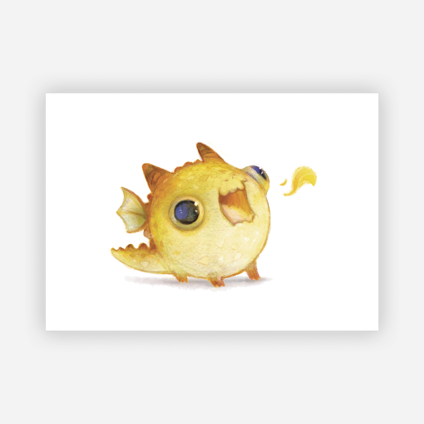 Heather Sketcheroos: Dwagon Blerp Print