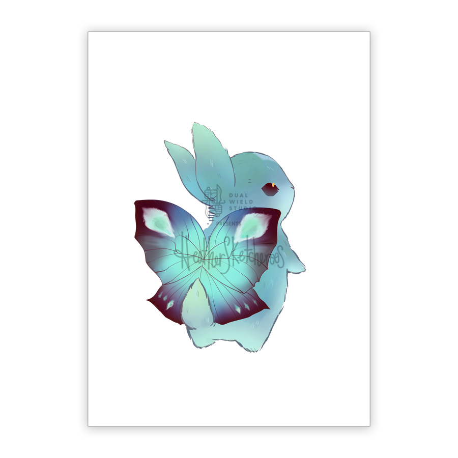 Heather Sketcheroos: Ferdinand Grumperfly Print