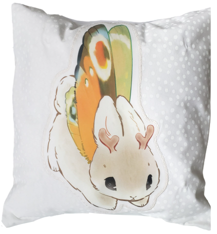 Heather Sketcheroos: Bunnerfly Pillowcase
