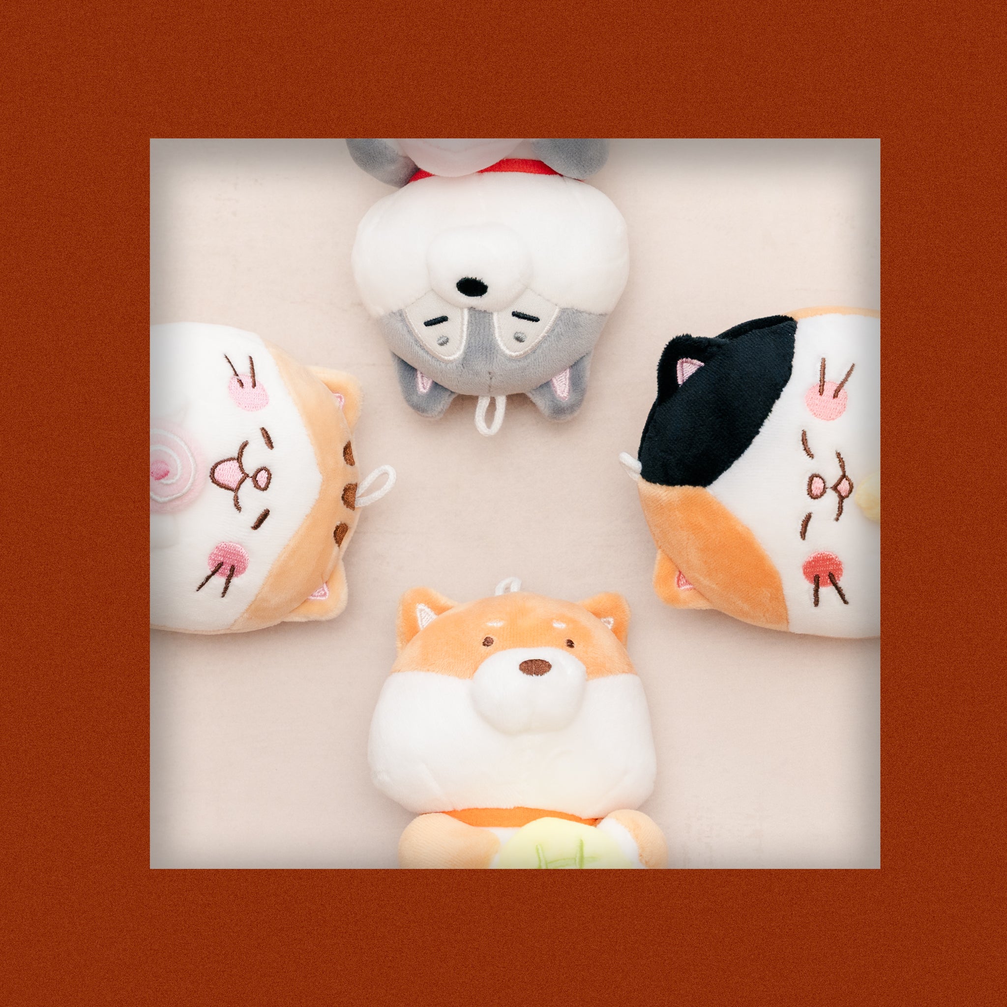 Mochi Town: Sweet Keyrings (4 variants) – DUAL WIELD STUDIO