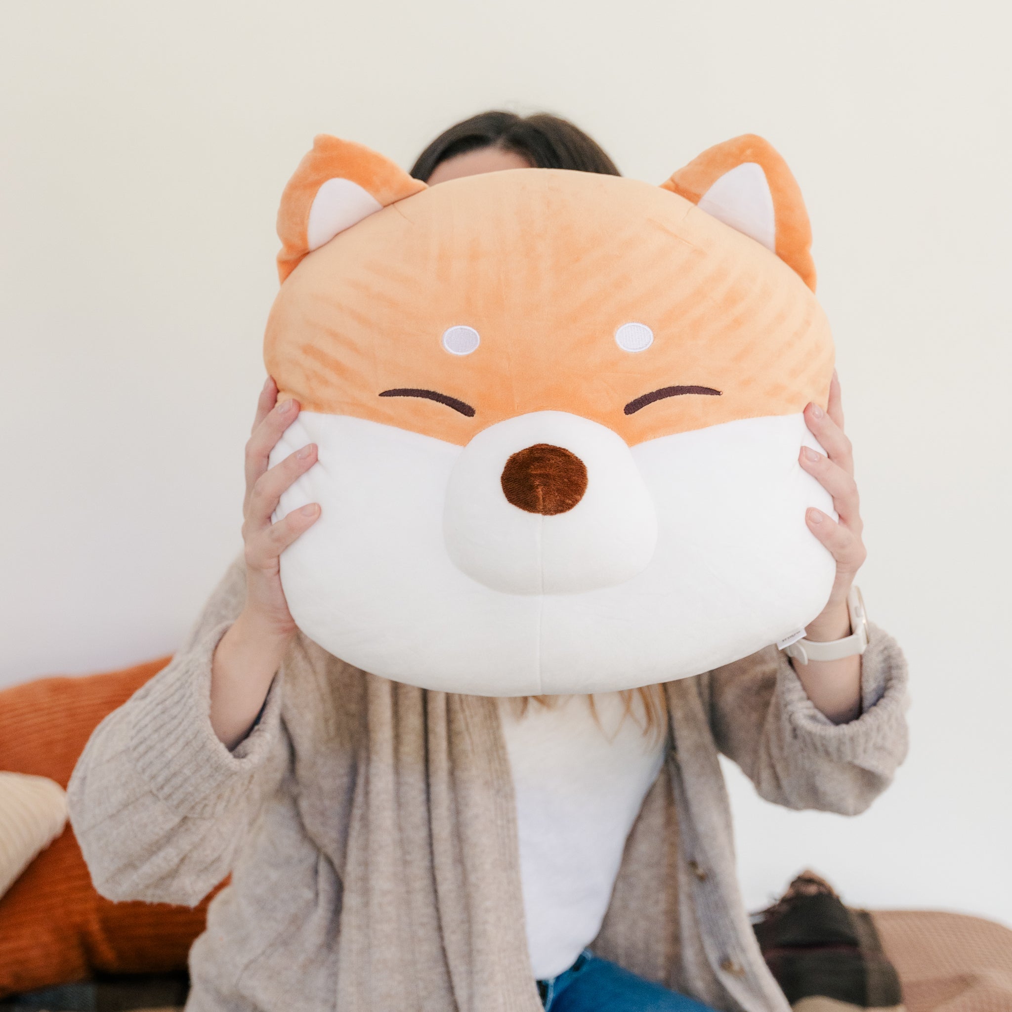 Mochi Town: Shiba Face Cushion – DUAL WIELD STUDIO