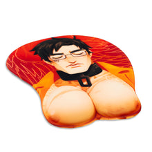 Load image into Gallery viewer, Angled view of Shimin 3D Mousepad.