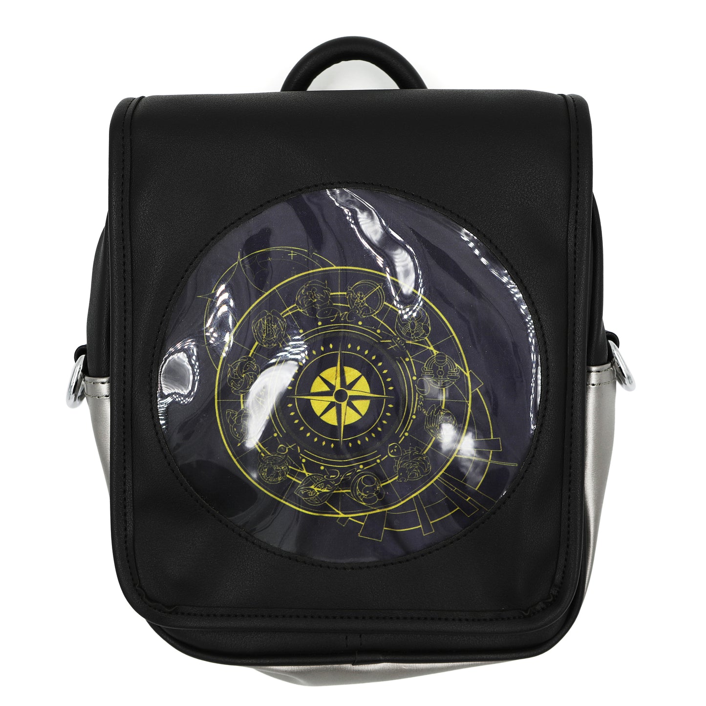 The zodiac insert within the black ita bag.