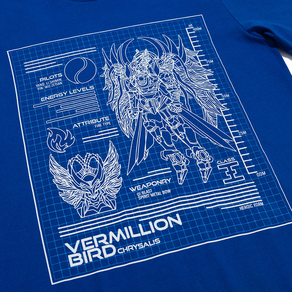 Iron Widow: Vermilion Bird Blueprint Tee