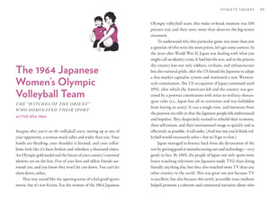 First pages of "The 1964 Japanese Women's Olympic Volleyball Team."