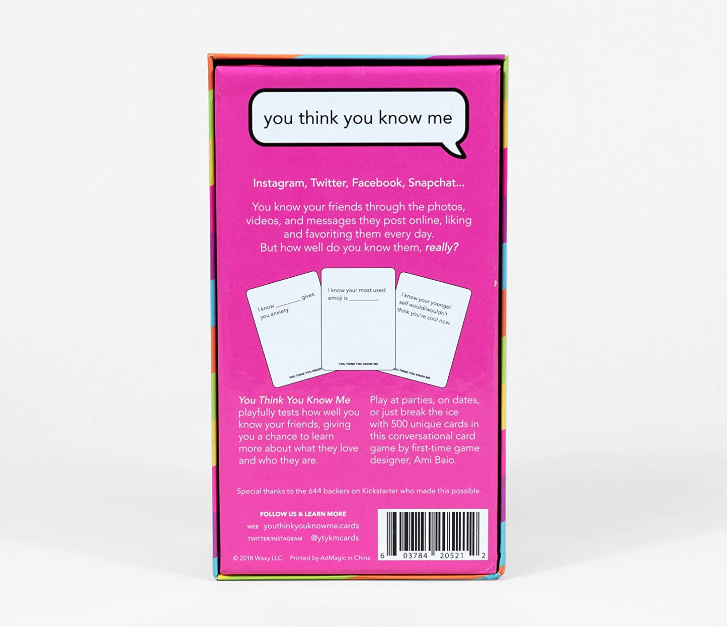 Pink Tiger Games: You Think You Know Me