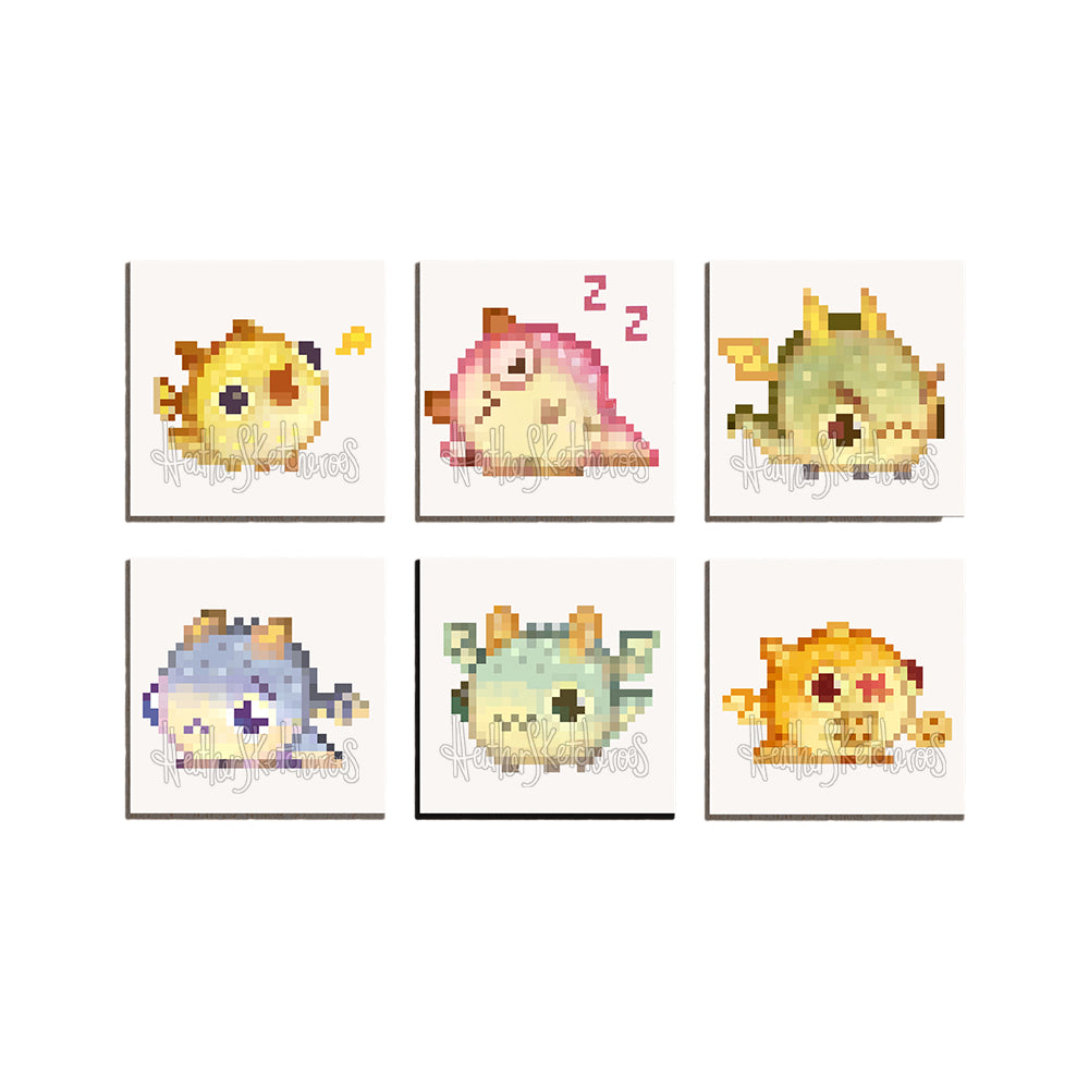 Heather Sketcheroos: Dwagons Sticker Bundle