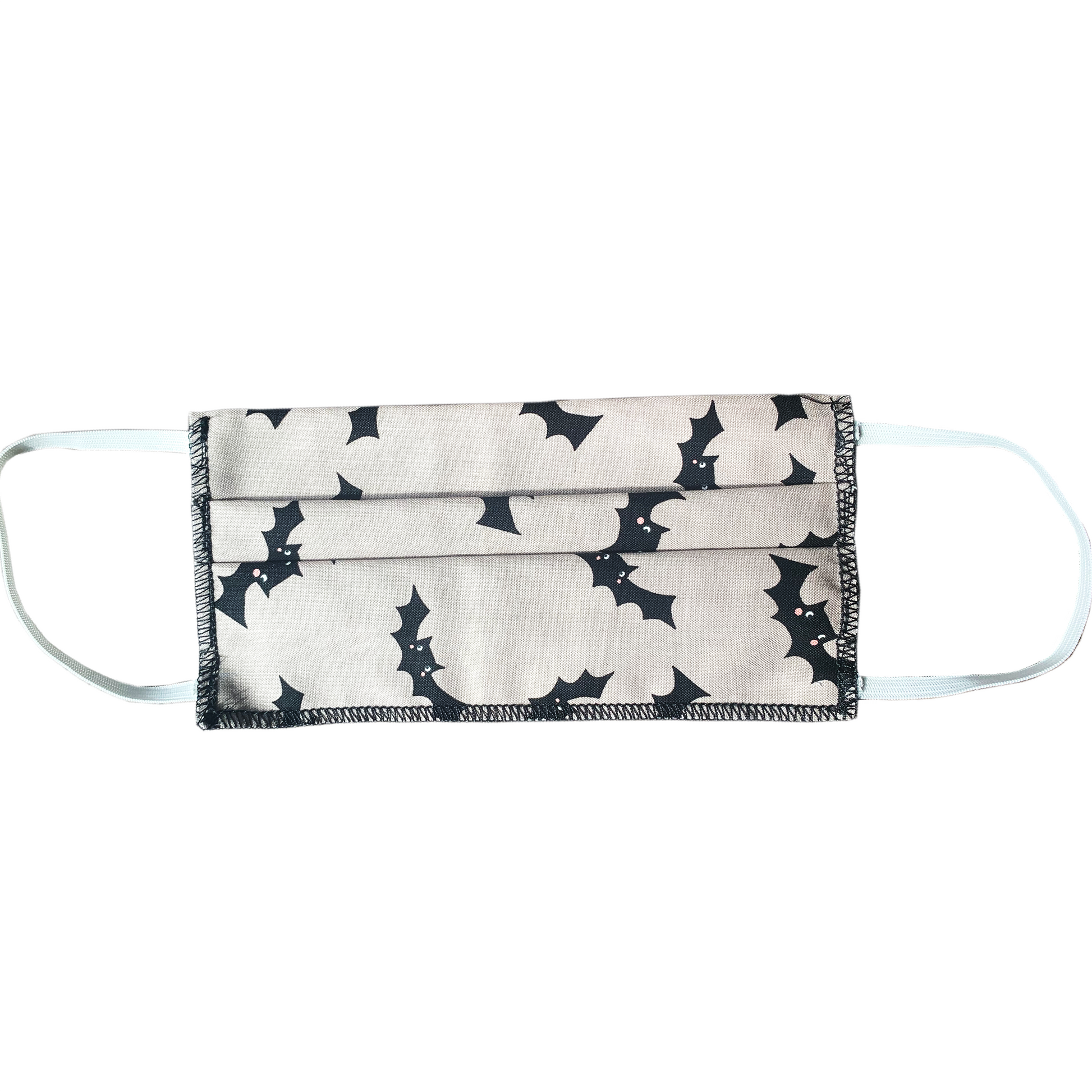 Bats mask on white background.