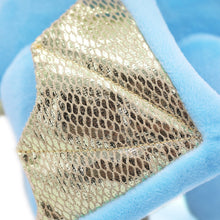 Load image into Gallery viewer, Closeup view of metallic &quot;scale&quot; detailing on dragon wing.