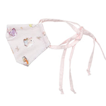 Load image into Gallery viewer, Side view of Pastel pink Bunnerfly mask on white background.