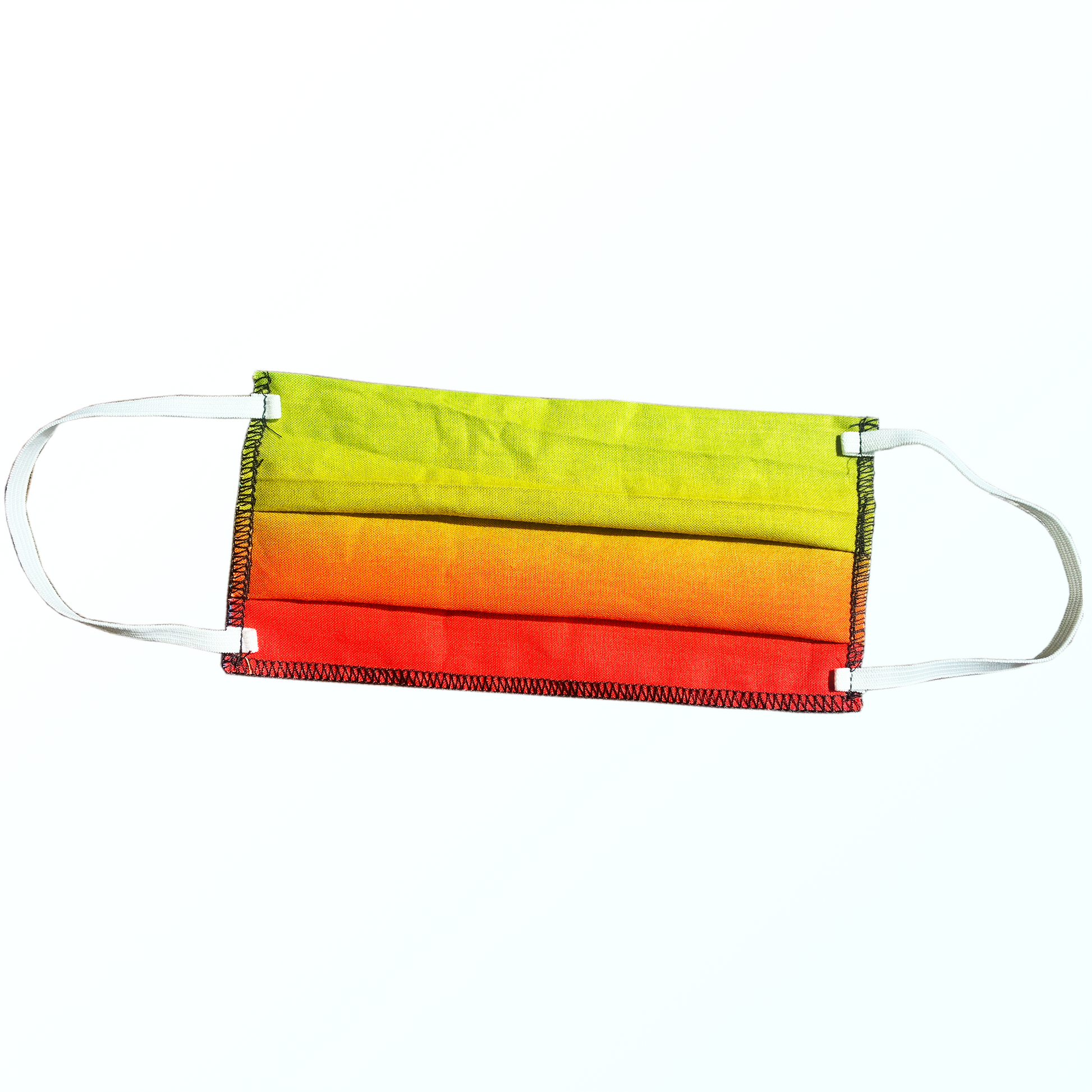 Pride mask on white background.