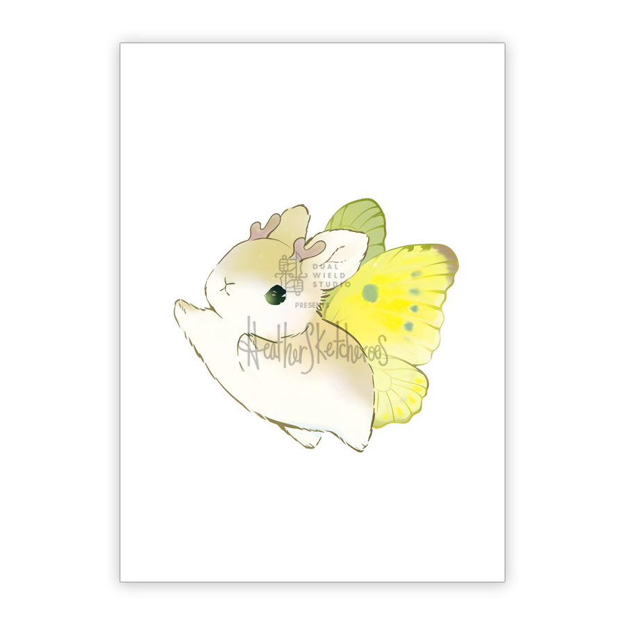Heather Sketcheroos: Freya Winter Print