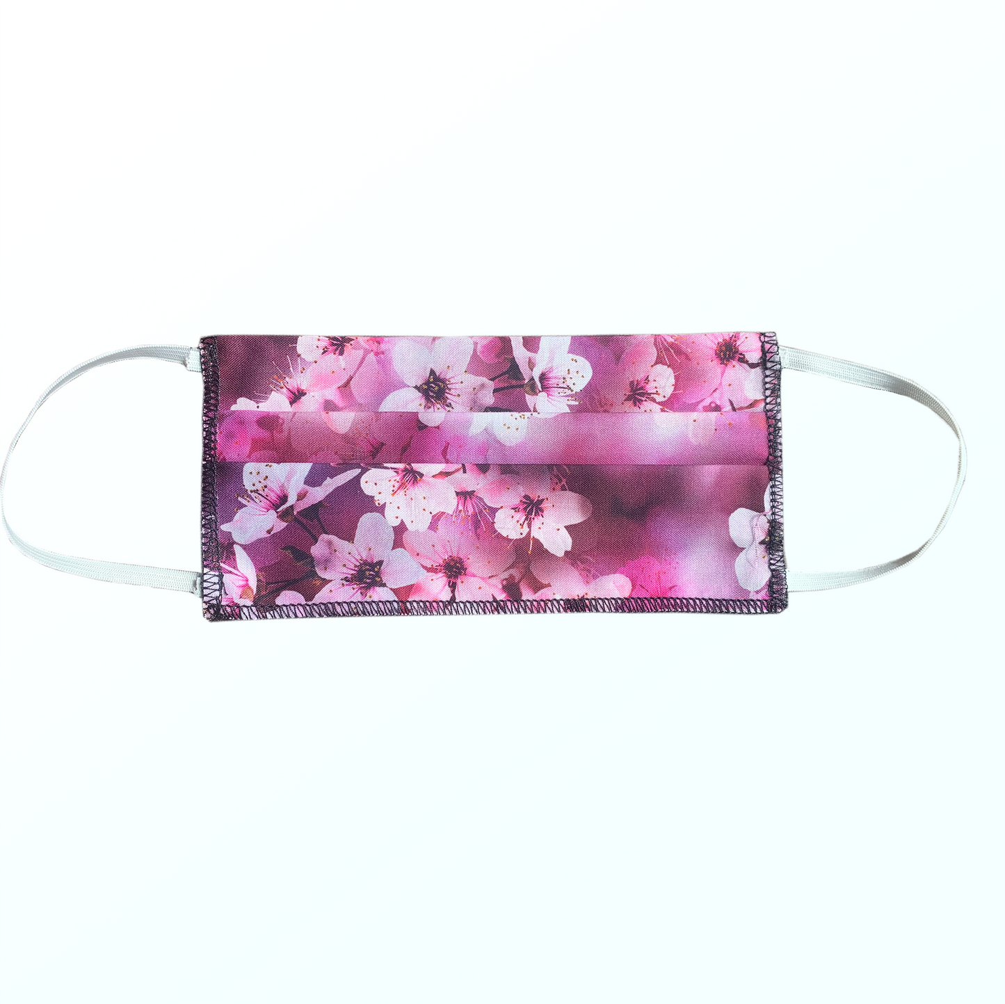 Sakura mask on white background.