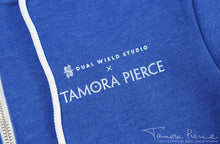 Load image into Gallery viewer, Tamora Pierce: Keladry Shield Zip-Up Hoodie
