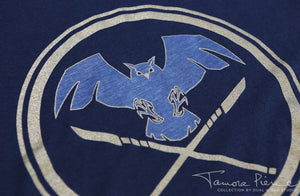 Closeup of Keladry Shield T-Shirt shield heraldry.
