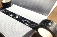 Load image into Gallery viewer, Dark Planets Washi Tape